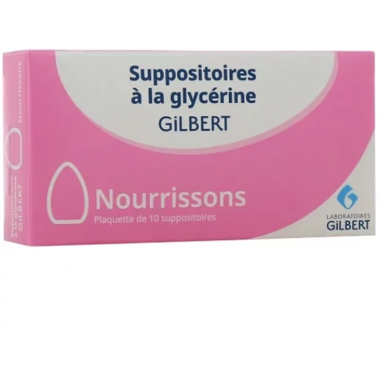 Gilbert Nourrisson Suppositoires x 10