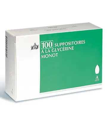 Merck Suppositoires Glycérine Monot Adulte x 100