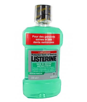 Listerine Bain de Bouche Protection Dents et Gencives 250 ml ANCIEN