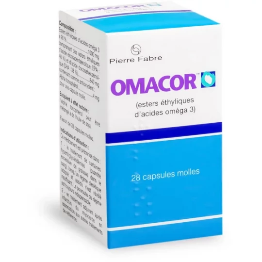 Omacor Capsules Molles x 28