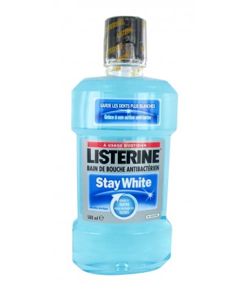 Listerine Bain de Bouche Stay White 500 ml