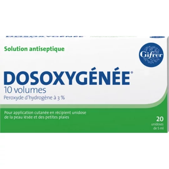 Gifrer Dosoxygénée 10 Volumes x 20