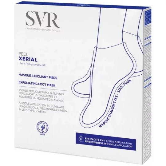 SVR Xérial Peel Masque Exfoliant Pieds