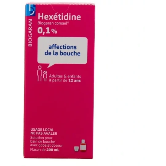 Hexétidine Biogaran 0,1% 200 ml - image 3
