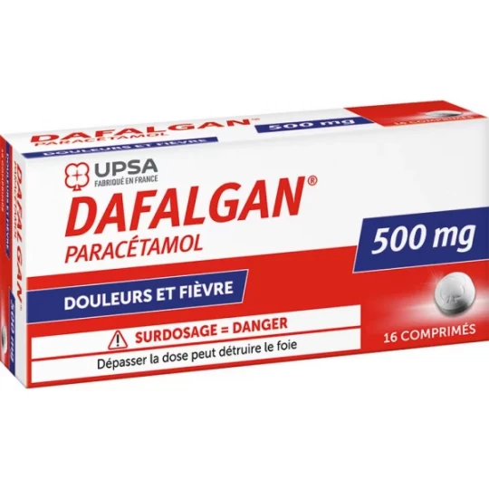 Dafalgan 500 mg Comprimés x 16