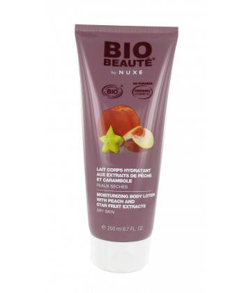 Bio-Beauté by Nuxe Lait Corps Hydratant Pêche et Carambole 200 ml (NSFP)