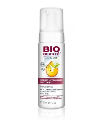 Bio-Beauté by Nuxe Mousse Nettoyante Micellaire à l'Eau d'Orange 150 ml
