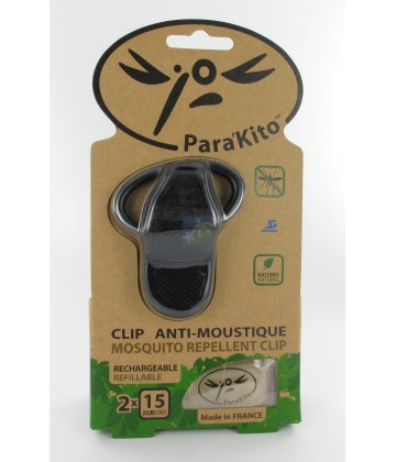 Para'Kito Clip Anti-Moustique Noir