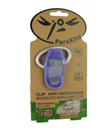 Para'Kito Clip Anti-Moustique Violet
