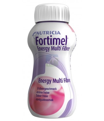Fortimel Energy Multi Fibre Fraise 4 x 200 ml