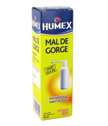 Humex Mal de Gorge collutoire 35 ml