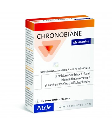 PiLeJe Chronobiane Mélatonine Comprimés x 30