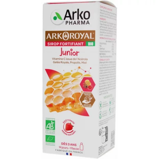 Arkopharma ArkoRoyal Sirop Fortifiant Junior BIO 140 ml