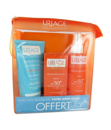 Uriage Trousse été Spray solaire + Crème solaire + Après-soleil 200 ml + 50 ml + 150 ml (NSFP)