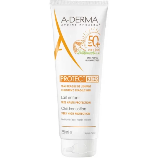 A-Derma Protect Kids Lait Enfant Très Haute Protection SPF50+ 250 ml