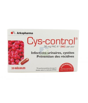 Arkopharma Cys-Control Gélules x 20