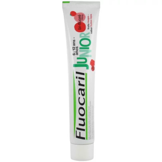 Fluocaril Junior Dentifrice Fruits Rouges 6-12 ans - image 2