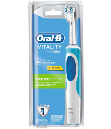 Oral-B Vitality Cross Action Brosse à Dents Electrique Rechargeable