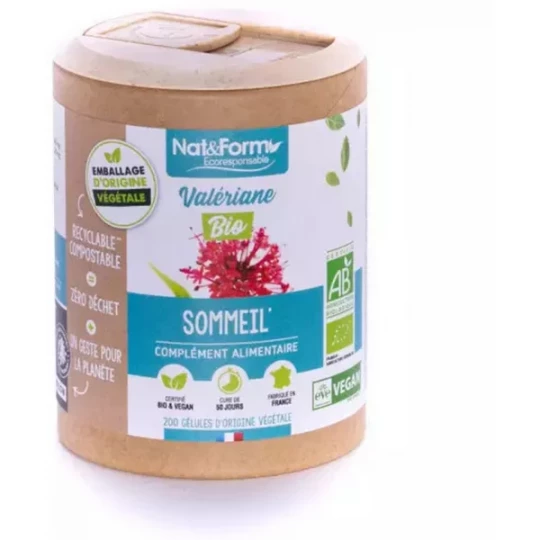 Nat&Form Ecoresponsable Valériane Bio