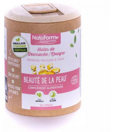 Nat&Form Ecoresponsable Bourrache Onagre Bio