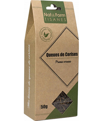 Nat&Form Tisanes Queues de Cerises 50 g