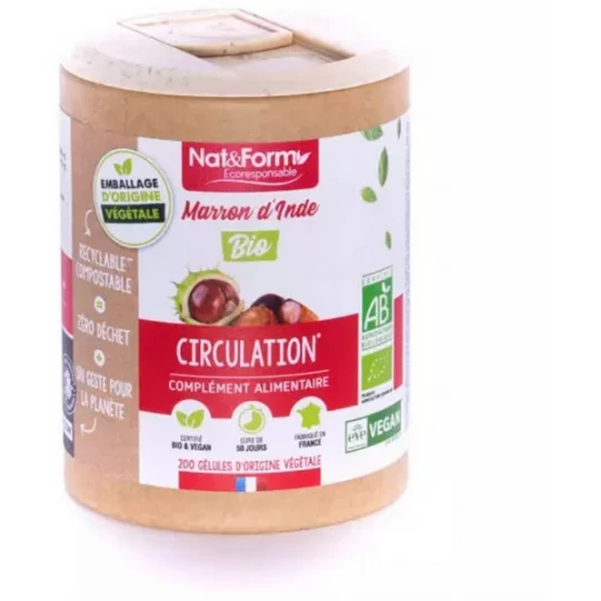 Nat&Form Ecoresponsable Marron D'Inde - image 2
