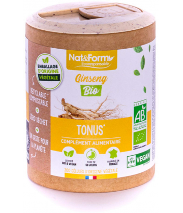 Nat&Form Ecoresponsable Ginseng Rouge Bio