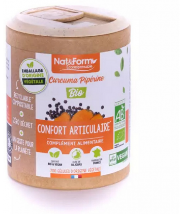 Nat&Form Ecoresponsable Curcuma Pipérine Bio