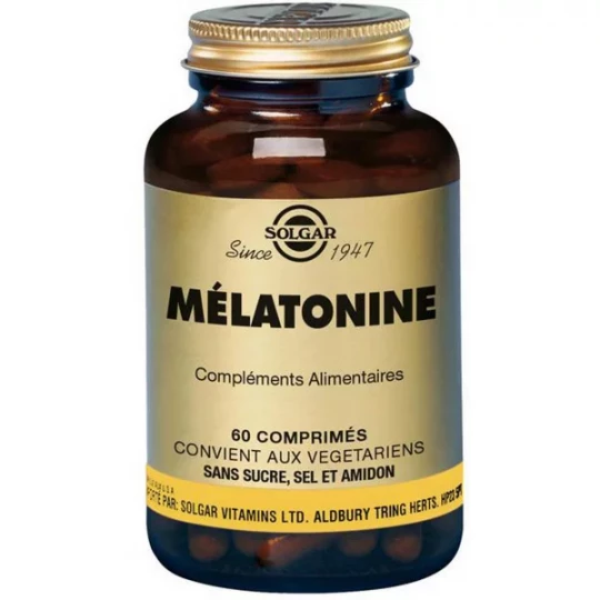 Solgar Mélatonine 1 mg Comprimés x 60