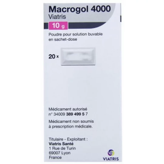 Macrogol 4000 Mylan Viatris 10 g x 20 - image 2