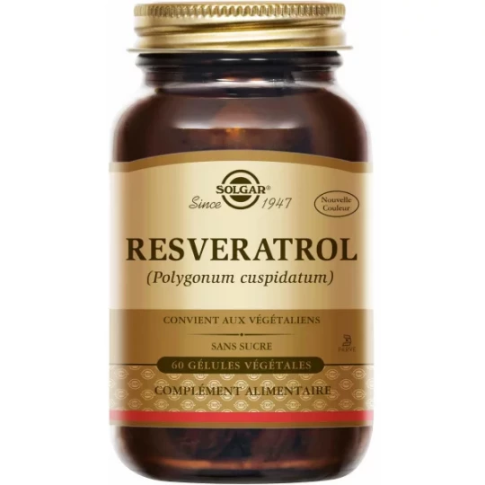 Solgar Resveratrol Gélules Végétales x 60