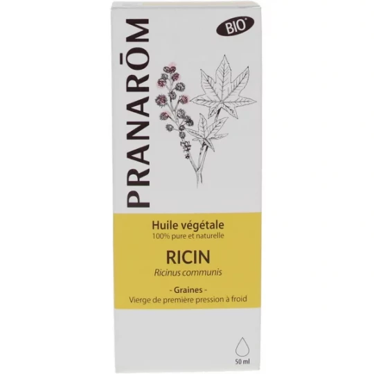 Pranarôm Huile Végétale Ricin Bio 50 ml