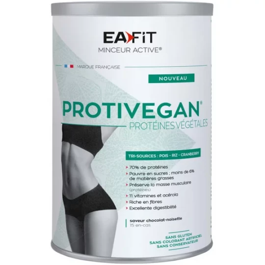 Eafit Protivegan Saveur Chocolat-Noisette 450 g