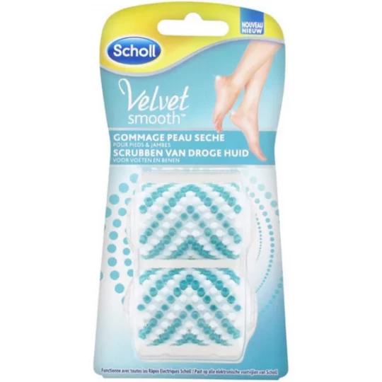 Scholl Velvet Smooth Gommage Peau Sèche x 2