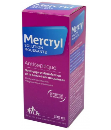 Mercryl Solution Moussante 300 ml