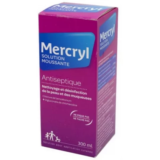 Mercryl Solution Moussante 300 ml
