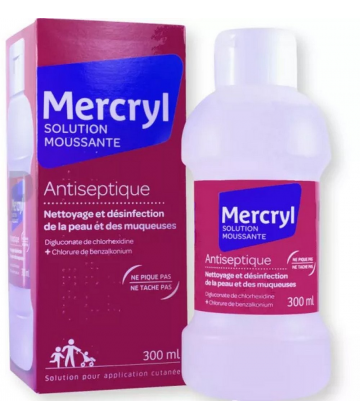 Mercryl Solution Moussante 300 ml