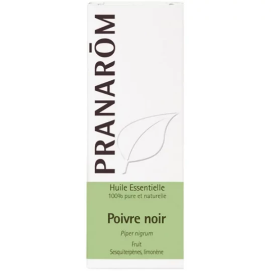 Pranarôm Huile de Poivre Noir 5 ml