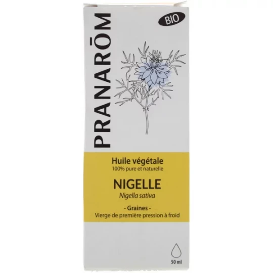 Pranarôm Huile Végétale de Nigelle 50 ml