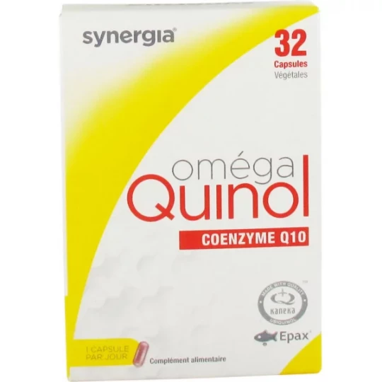 Synergia Oméga Quinol x 32