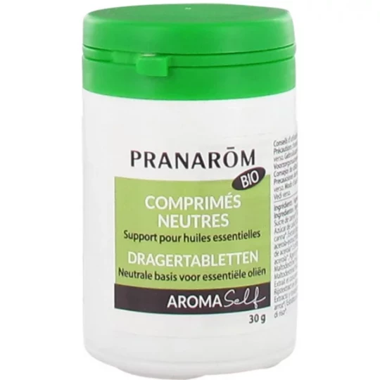 Pranarôm Comprimés Neutres Bio 30 g