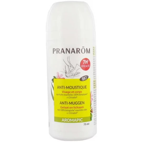Pranarôm Aromapic Roller Anti-Moustique Lait Corporel 75 ml