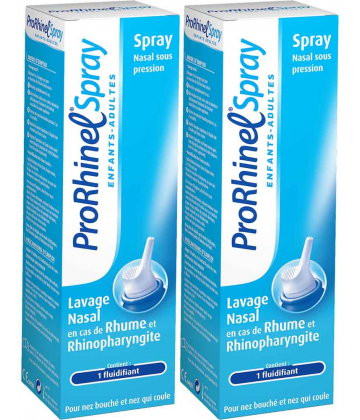 ProRhinel Spray Nasal Enfant-Adulte 2 x 100 ml