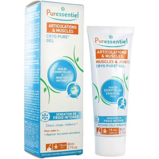 Puressentiel Articulations et Muscles Gel Cryo Pure 80 ml
