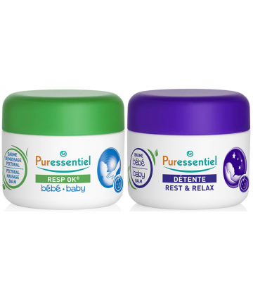 Puressentiel Resp OK Bébé 30 ml + Détente Rest & Relax 30 ml