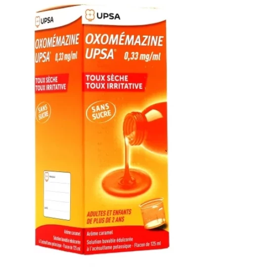 Oxomémazine UPSA Solution Buvable Sans Sucre 125 ml - image 3