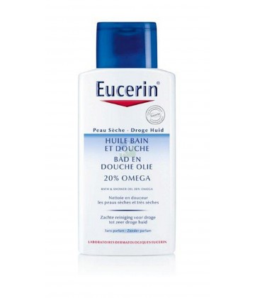 Eucerin Huile Bain et Douche 20% OMEGA 200 ml (NSFP)