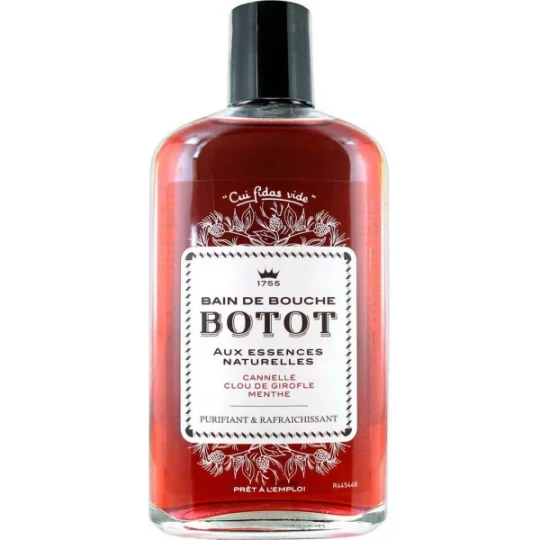 Botot Bain de Bouche Cannelle Girofle Menthe 250 ml