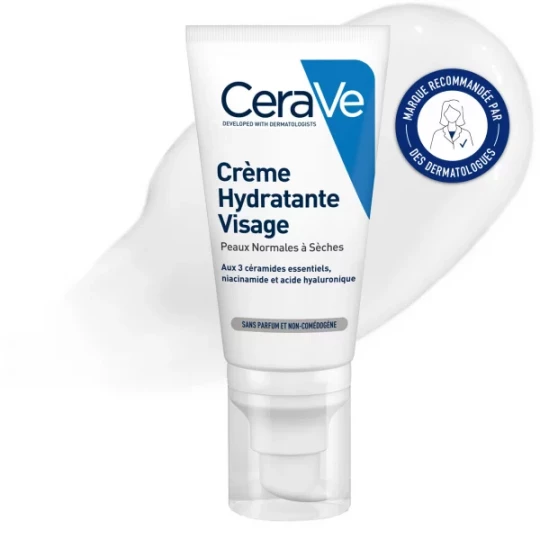 CeraVe Crème Hydratante Visage 52 ml