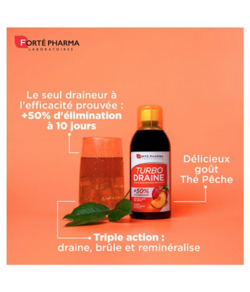 Forté Pharma Turbodraine Ananas 2 x 500 ml